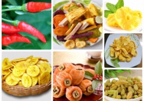 Nông sản sấy khô dễ bán hơn hàng tươi